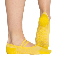 Mia Half Toe Grip Socks (Barre / Pilates) Vintage / S (6-8)